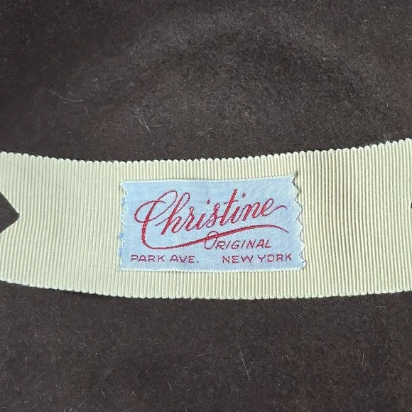 Lot of 3 Vintage Women's Cocktail Fascinator Hats + Box Needs Cleaning & Shaping - Picture 11 of 16